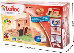 Teifoc 4010 - Casetta piccola - Costruisci con veri mattoni e cemento - Foto 1 di 3