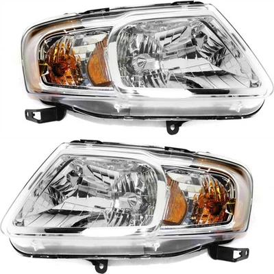 Headlight For 08-11 Mazda Tribute Pair Driver and Passenger Side CAPA Foto 1 de 4