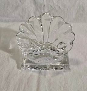 BACCARAT Place Card Holder 2" Tall Made in France - Picture 1 of 9