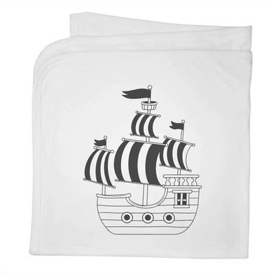 Manta/Chal Bebé Algodón 'Pirate Ship' (BY00042240) Foto 1 de 2