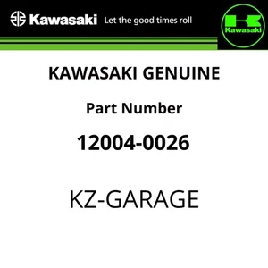 Kawasaki Genuine INTAKE VALVE 12004-0026 NEW - Picture 1 of 1
