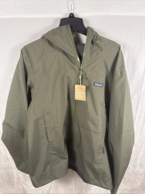 Patagonia Men's Boulder Fork Rain Jacket - Basin Green Nwt $229 Size XL - Image 1 of 4