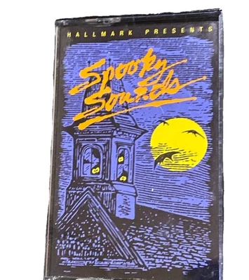 Vintage Hallmark Halloween Spooky Sounds Cassette Tape Music 1997 - Image 1 of 3