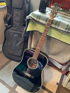 Vintage Alvarez Midnight Special 5019 Artist Dreadnought Korea *Nice* - Picture 1 of 13
