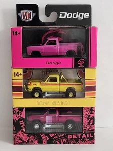 M2 MACHINES Lot Of 3 Dodge Trucks - Picture 1 of 12