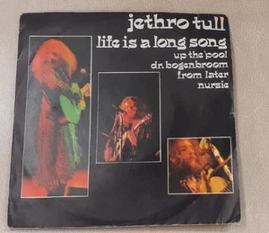 Jethro Tull Life Is A Long Song Single Vinyl 45 Record Collectors Charity Sale - Picture 1 of 6