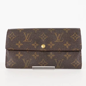 LOUIS VUITTON Monogram Portefeuille Sarah Long Wallet M61734 LV Auth 08E07825011 - Picture 1 of 16