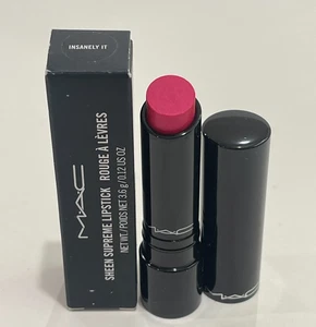Mac Sheen Supreme Lipstick Insanely It .12 fl oz / 3.6 g NIB - Picture 1 of 4