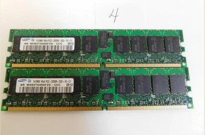 SAMSUNG 512MB 1Rx4 3200r-333 - 2 STICKS Foto 1 de 2