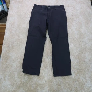 Lee Extreme Motion straight leg chino pants Men's 36x30 Black Stretch - Picture 1 of 10