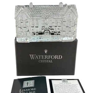 Waterford Kristall Lismore Dorfhäuser SCHULE Haus Made in Ireland - Bild 1 von 11