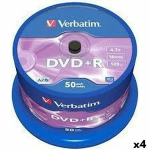 DVD+R Verbatim   4,7 GB 16x 50 Stücke [4 Stück] - Bild 1 von 2