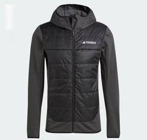Adidas Terrex Multi Hybrid isolierte Kapuzenjacke schwarz IR7883 Herren Gr. Large " - Bild 1 von 9