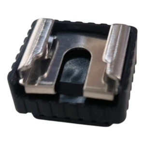 Adaptador de montaje de zapata caliente para flash SC6 Adaptador de montaje de zapata caliente para frío Tornillo de 1/4" - Imagen 1 de 10