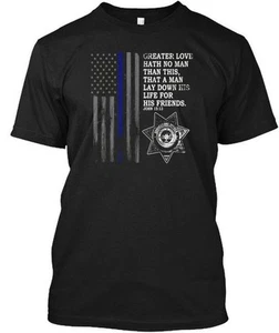 Police In America Correctional Officer Prayer T-Shirt - Picture 1 of 1