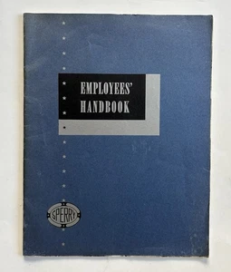 c1940s THEODORE W KENYON'S SPERRY GYROSCOPE EMPLOYEE HANDBOOK GILLMOR MALKOVSKY - Bild 1 von 23