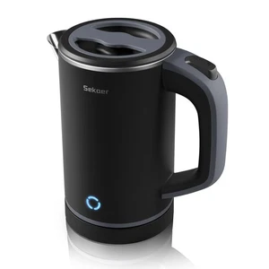 Small Electric Tea Kettle Stainless Steel 0.8L Portable Travel Hot Water - Picture 1 of 2