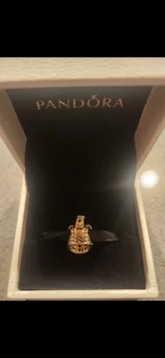 Подлинный Pandora 14k золото «АНГЕЛ БЛАГОДАТИ» подвеска новый снят с производства редкая 750999 - Изображение 1 из 4