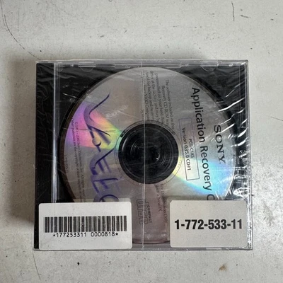 Sony Electronics PCG-C1XS Version G3S.0 System & Application Recovery CD Set - Image 1 of 4