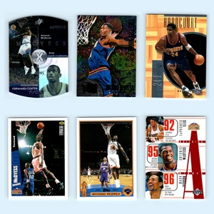 Antonio McDyess Lot 6 Basketball Cards 1998 Upper Deck SPX Denver Nuggets Set NM - Picture 1 of 8