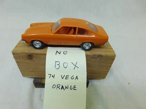 1974 CHEVY VEGA  PROMO MODEL ORANGE   1/25 SCALE PLASTIC MPC PROMO - Picture 1 of 3