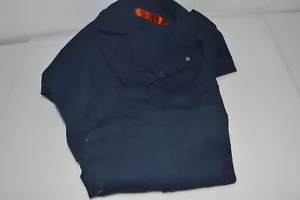 ^^ RED KAP CT10NV4 TWILL ACTION BACK COVERALLS NAVY 50-RG 50-M -- NEW (HRT83) - Picture 1 of 3