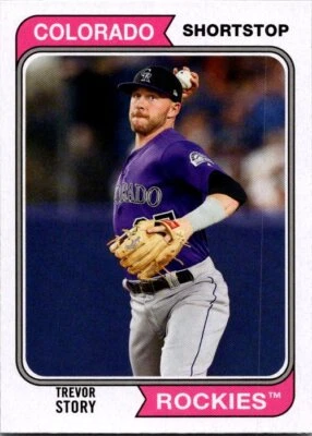 2020 Topps Archives #124 Trevor Story - Image 1 of 2