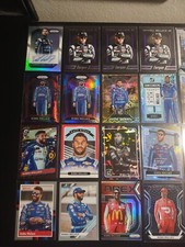 Bubba Wallace 2016 Panini Prizm Racing Auto,(32) Card Lot. Hyper,Blue,Red,Ice🔥