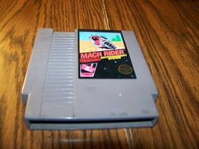 Nintendo NES Vintage Video Game  Mach Rider     ( Game Only )