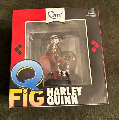 *NUEVO EN CAJA* QMx Harley Quinn Coleccionable Q-fig Figura de Acción - LootCrate, Hiena Foto 1 de 4
