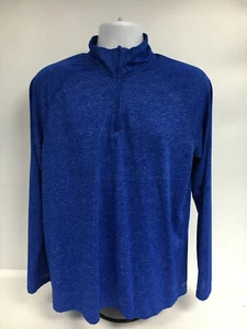 Pullover Reebok SpeedWick para mujer con cremallera en cuarto ropa deportiva manga L - Imagen 1 de 7
