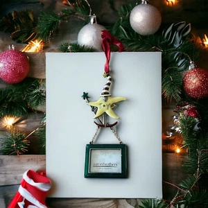 Aaron Bros Joy Star Wish Weihnachtsschmuck Vintage mit kleinem Bilderrahmen - Bild 1 von 6