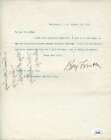 General Benjamin Butler JSA Coa Hand Signed Civil War 1890 Letter Autograph