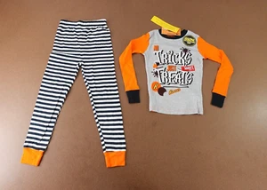 Hershey Kids Size 8 Snug Fit Trick or Treat Graphic 2 Piece Pajama Set NWT - Picture 1 of 9