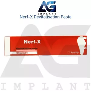 Pasta devitalizzante dentale Nerf-X 3g soluzione rapida pulpite materiale Endo - Foto 1 di 5