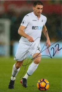 SWANSEA CITY HAND SIGNED ANGEL RANGEL 6X4 PHOTO. - Picture 1 of 1