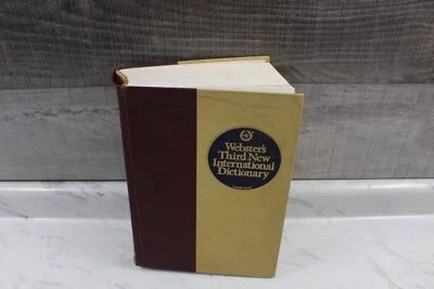 Merriam Webster's Third New International Dictionary Unabridged 2002 - Image 1 of 4