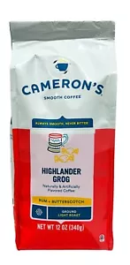 Cameron's Highlander Grog caffè macinato aromatizzato 12 oz Cameron - Foto 1 di 1