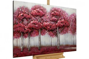 KunstLoft® Metallbild 3D 'Waldharmonie' | Wanddeko 120x80x5cm - Bild 1 von 10