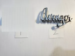 Hillman avenger badge emblem motif body scroll chrome - Picture 1 of 5