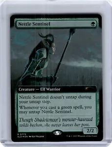 Secret Lair Drop [SLD] Nettle Sentinel MTG Card - Foto 1 di 2