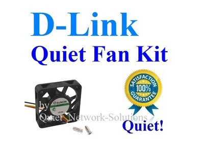 **Quiet** D-Link DNS-320 DNS-323 Fan Kit Sunon/Delta Low Noise Best for HomeLab - Image 1 of 4