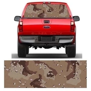 Metro Auto Graphics Desert Camo Window Truck Tint fits Ford Dodge Chevrolet - Picture 1 of 1