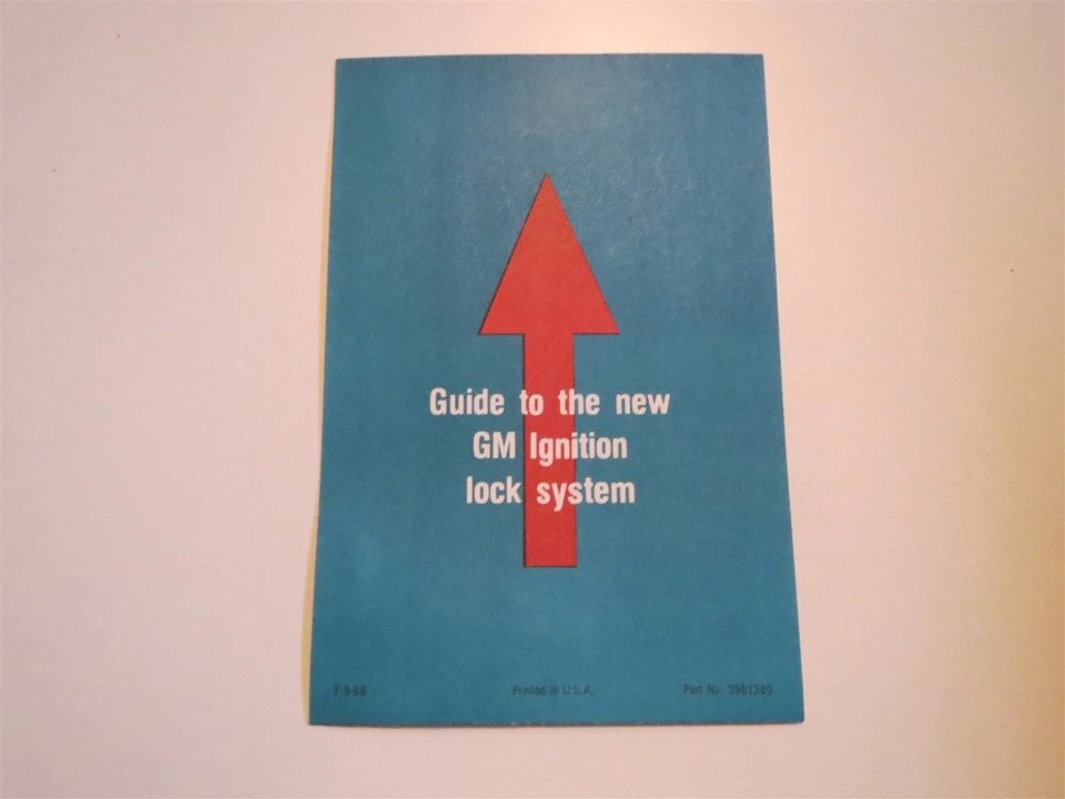 1969 1970 1971 1972 CADILLAC ELDORADO SEVILLE DEVILLE START INSTR SUNVISOR TAG B - Image 1 of 1