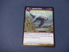 Aquatic Form  Rare World of Warcraft TCG WOW HC2859