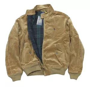Polo Ralph Lauren Men's Rustic Tan Beige Stretch Corduroy Jacket - Picture 1 of 3