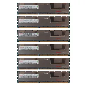 48GB Kit 6X 8GB DELL POWEREDGE C2100 C6100 M610 M710 R410 M420 R515 MEMORY Ram - Picture 1 of 1