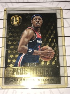 2014-15 Paul Pierce Rare Mint Washington Wizards Gold Standard Insert #/79