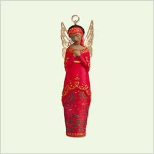 HALLMARK ORNAMENT 2005 ~ Joyful Tidings - Angels Cordelia - AFICAN ~ QP1832 ~ NUEVO EN CAJA - Imagen 1 de 1