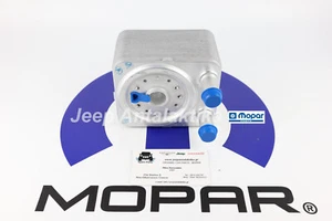 Oil Cooler Jeep Compass MK 2007 - 2009 2.0L Diesel 68000688AC New Genuine Mopar - Picture 1 of 6
